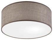 Plafoniera SIRJA 1xE27/15W/230V Ø 35 cm marrone