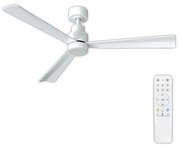 Ventilatore da soffitto MISI bianco, Ø 132 cm, CCT, dimmerabile, ARTE CONFORT IP20