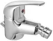 Miscelatore per bidet con piletta automatica in ottone cromato Kant