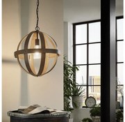 Eglo 49476 - Lampadario a sospensione con catena WESTBURY 1xE27/60W/230V diametro 45 cm