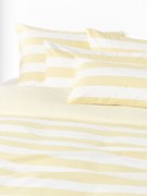 Copripiumino reversibile in cotone a righe Lorena