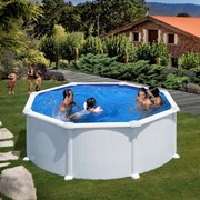 Piscina fuori terra rigida GRE KITPR358 Ø 3.5 m  H 1.32 m