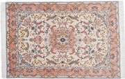 Tabriz Tappeto 100x150 Rosa (Iran) Annodato A Mano
