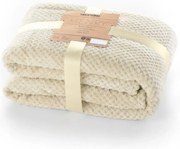 Coperta in microfibra beige, 150 x 200 cm Henry - DecoKing