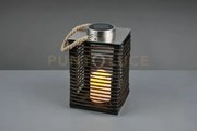 Lampada santana  led  ricaricabile con sensore crepuscolare ip44 28...