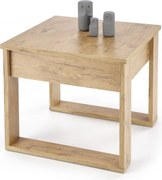 Tavolino da caffè quadrato Nea rovere wotan – 60×60 cm
