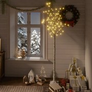 Albero Natale LED Interno Esterno 200, 180, 140, 120 Salice, Albero Natale 180 LED 1,8 m Salice Bianco Caldo Interno Esterno