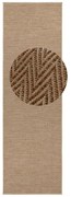 Passatoia da interno ed esterno marrone chiaro 80x350 cm Nature – Hanse Home
