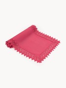 Runner da tavola con bordo in pizzo Flavia