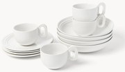 Servizio da tavola per colazione fatto a mano Stevns, 4 persone (12 pz)