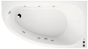 Vasca idromassaggio asimmetrica 90 x 160 cm