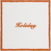 Set di 4 sottobicchieri in cotone Holiday