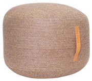 Hübsch - Mochi Pouf Ø50 Brown Hübsch