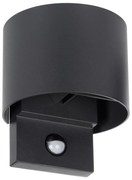 Kanlux 28995 - Lampada da parete LED per esterni con sensore REKA LED/7W/230V IP54 antracite