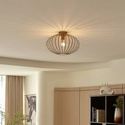 Plafoniera soffitto Maivi Lindby, dimmerabile, Cromo / Argento, Soggiorno / Sala da pranzo, Metallo, Moderno, Plafoniera