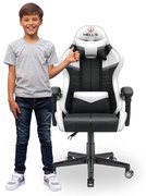 Sedia da gioco per bambini HC - 1004 bianco e nero