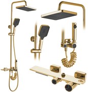 Set doccia REA HELIX Gold