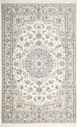 Nain Tappeto 130x200 Beige (Iran) Annodato A Mano