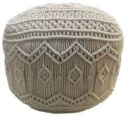 SORAYA - pouf in cotone