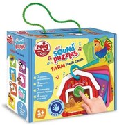 Puzzle per Bambini Reig Flash Cards animali Fattoria