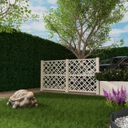 Grigliato in polipropilene beige Infinity, L 221 x H 111.6 cm