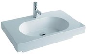 Lavabo sospeso rettangolare Tutto Evo H 18 x P 20 cm