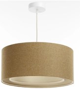 Lampadario a sospensione con filo BOHO TRINITI 1xE27/60W/230V marrone