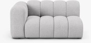 Modulo Lupine 2 posti con bracciolo in bouclé – L145 cm