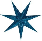 Markslöjd 705487 - Decorazione di Natale VELOURS 1xE14/6W/230V 75 cm blu