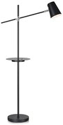 Markslöjd 107307 - Lampada da terra con USB LINEAR 1xE14/40W/230V