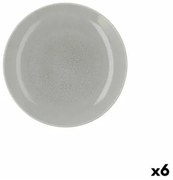 Piatto da pranzo Ariane Porous Verde Ceramica Ø 27 cm (6 Unità)