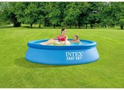 Intex - 28108NP – Piscina Fuori Terra Easy Set Rotonda, Pompa Filtro 1250 L/h, 1942 l, pvc, Azzurro, 244x61 cm