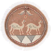 Agra Tappeto 50x50 (Indian) Annodato A Mano