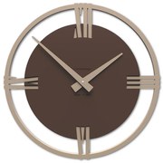 CALLEADESIGN Orologio da parete Sirio_38 cioccolato