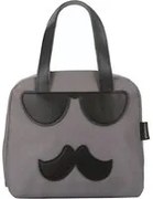 Borsa termica porta pranzo baffi grigio 6,5 L Cooler