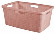 Cesto portabiancheria in plastica da 46 l Jute - Curver