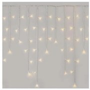 Catena LED natalizia da esterno 300xLED/8 modalità 10m IP44 bianco caldo + telecomando