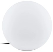 Sfera Esterno Luce Colorata Monterolo Policarbonato Bianco E27 39Cm