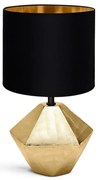 Aigostar - Lampada da tavolo 1xE14/40W/230V oro/nero