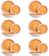 Servizio 18 piatti Deep in stoneware