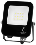 Faro proiettore Led 10W Nero da esterno IP65 Bianco freddo 6500K Aigostar