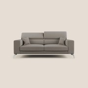 Blade Divano con poggiatesta reclinabili in tessuto impermeabile misto cotone T13 tortora