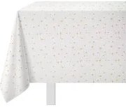 Tovaglia antimacchia 140x180 cm glitter oro natalizia