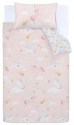 Biancheria da letto singola per bambini 135x200 cm Fairytale Unicorn - Catherine Lansfield