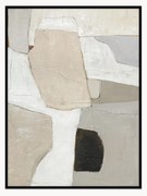 Quadro su tela dipinto a mano con cornice in legno Accurate