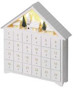 Calendario dell'Avvento a LED 8xLED/2xAA bianco