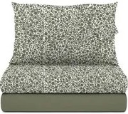 Completo letto singolo pois verde cotone