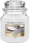 Baby Powder candela in giara media Yankee Candle