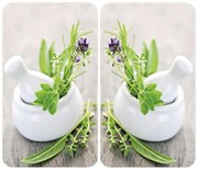 WENKO 2521420100 - Copri piano cottura 52x30 cm multicolore/grigio/trasparente