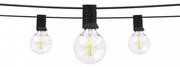 Catenaria SOLARE 10 Lampadine LED 0,5W, Bianco Caldo - 5.5m Colore  Bianco Caldo 2.700K